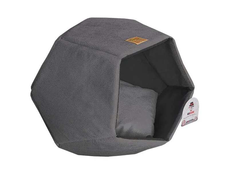 Petboss Diamond Kedi Köpek Yatağı Antrasit - 1