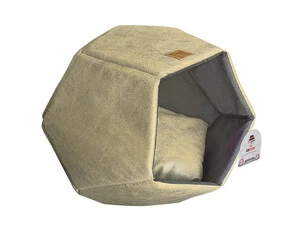 Petboss Diamond Kedi Köpek Yatağı Krem