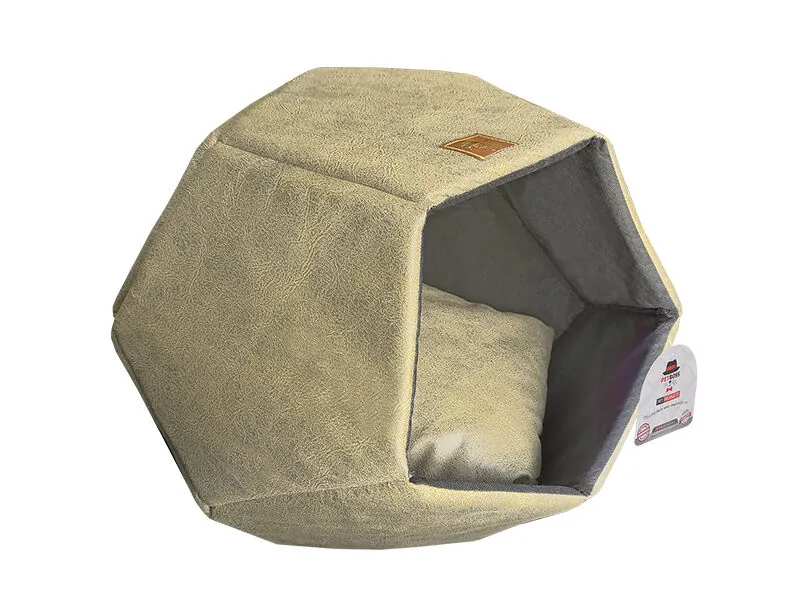 Petboss Diamond Kedi Köpek Yatağı Krem - 1