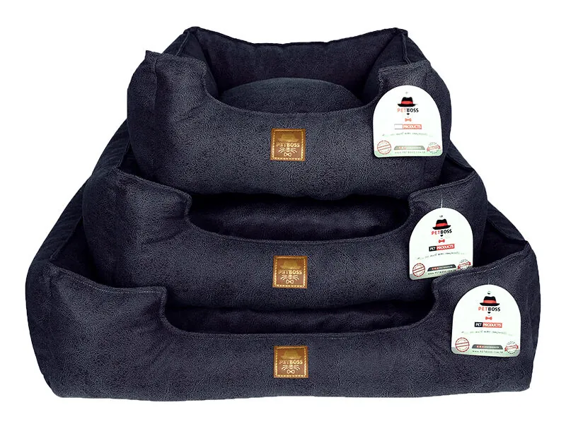 Petboss Kare Kedi Köpek Yatağı Lacivert Small - 2