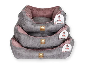 Petboss Kare Kedi Köpek Yatağı Pembe Medium - 2