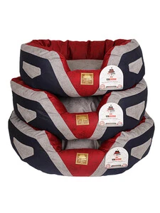 Petboss Maestro Kedi Köpek Yatağı Mavi Kırmızı Gri Medium - 2