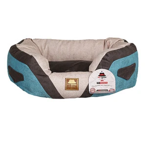 Petboss Maestro Kedi Köpek Yatağı  Mavi Siyah Gri  Large