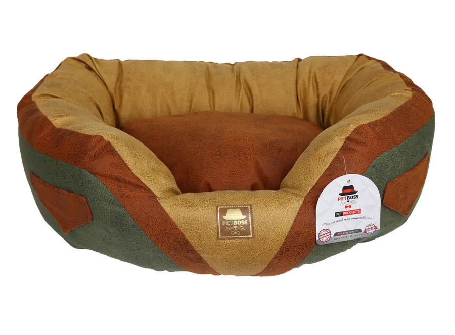 Petboss Maestro Kedi Köpek Yatağı Yeşil Kahve Small - 1
