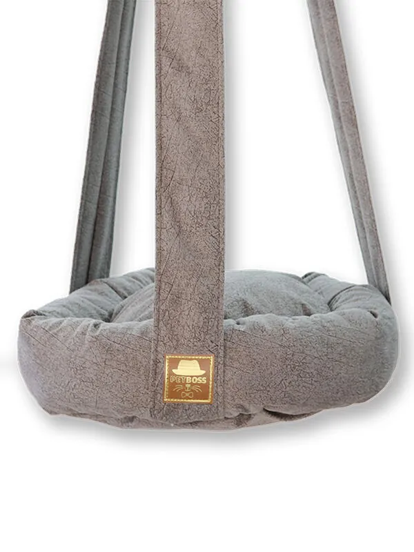Petboss Salıncak Kedi Yatağı Gri - 1