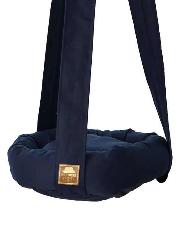 Petboss Salıncak Kedi Yatağı Lacivert - 1