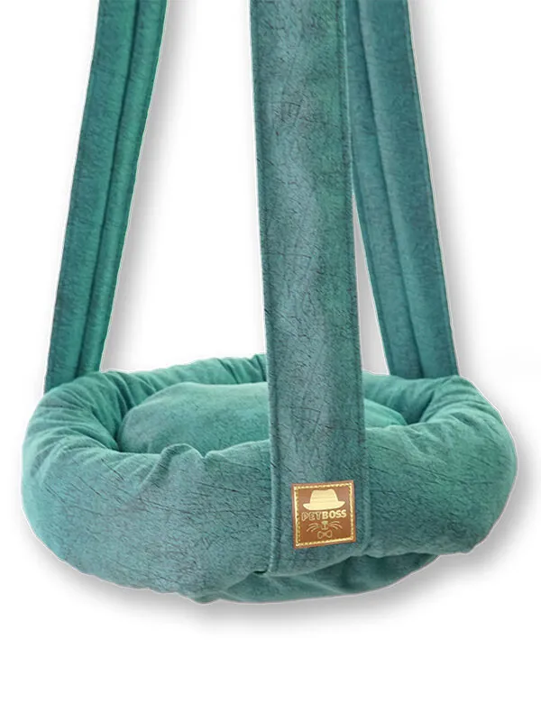 Petboss Salıncak Kedi Yatağı Turkuaz - 1