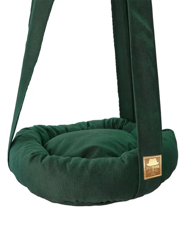 Petboss Salıncak Kedi Yatağı Yeşil - 1
