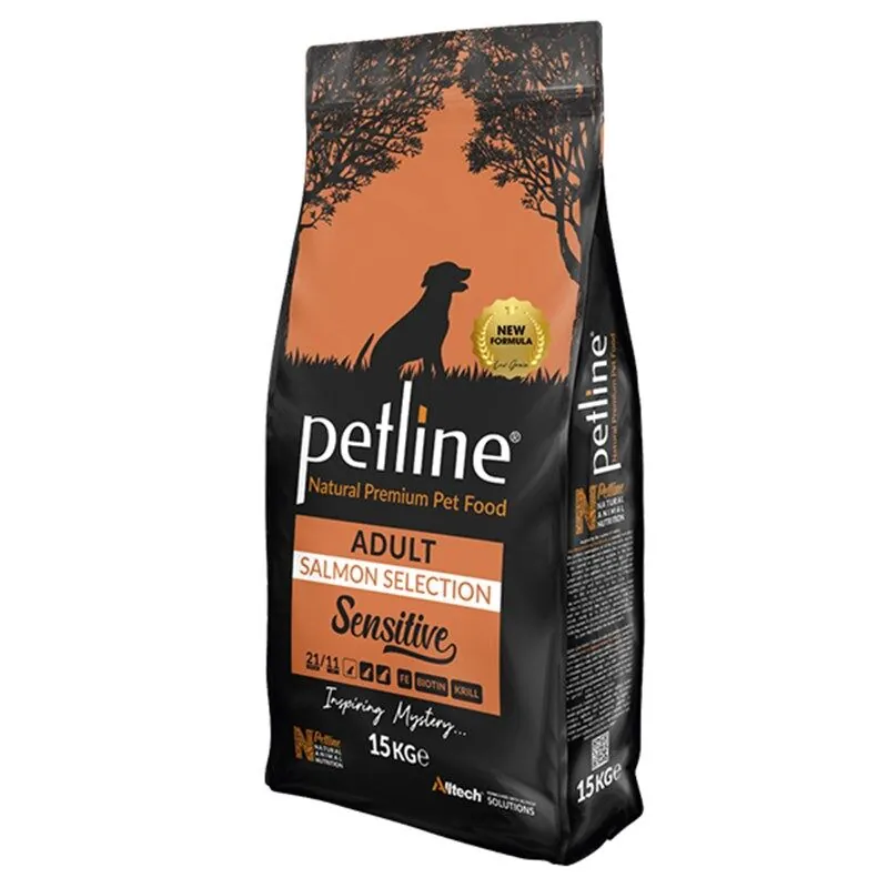 Petline Natural Sensitive Adult Somonlu Yetişkin Köpek Maması 15 Kg - 1
