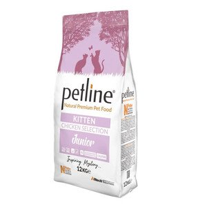 Petline Natural Yavru Kedi Maması Kitten Tavuklu 12 Kg
