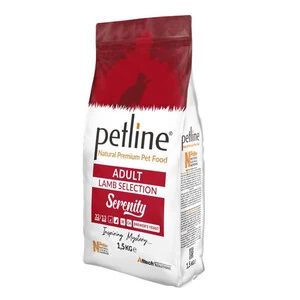 Petline Natural Yetişkin Kedi Maması Kuzu Etli 1.5 kg