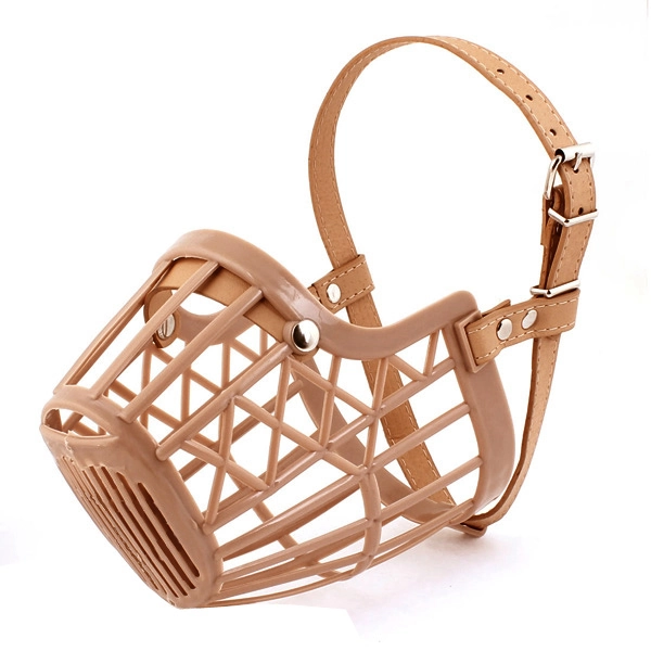 Plastik Köpek Ağızlık No 6 Kahverengi - 1