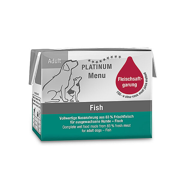 Platinum Balıklı Yaş Köpek Maması 90gr - 1