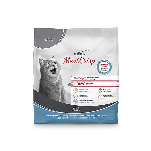 Platinum MeatCrisp Balıklı Yetişkin Kedi Maması 400gr - 1