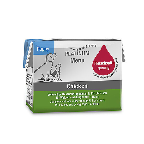 Platinum Tavuklu Yavru Yaş Köpek Maması 90 g - 1