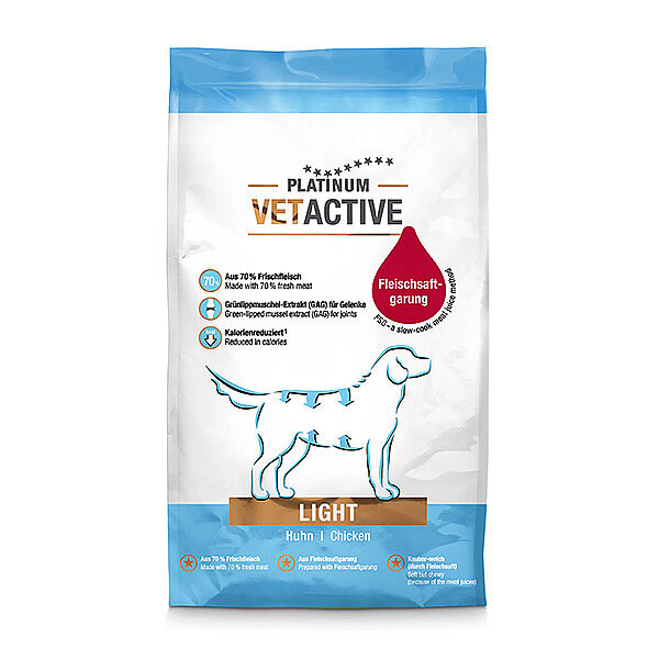 Platinum Vetactive Light Tavuklu Köpek Maması 1,5 kg