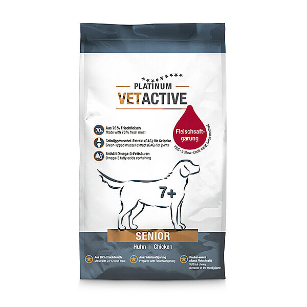 Platinum Vetactive Senior Tavuklu Yaşlı Köpek Maması 1,5 kg