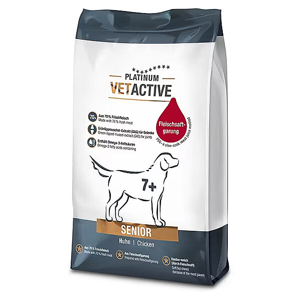 Platinum Vetactive Senior Tavuklu Yaşlı Köpek Maması 1,5 kg - 2