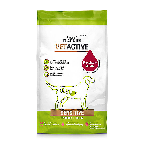 Platinum Vetactive Sensitive Hindili Hassas Sindirimli Köpek Maması 1,5 kg