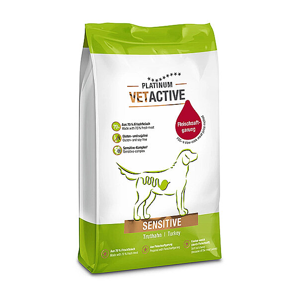 Platinum Vetactive Sensitive Hindili Hassas Sindirimli Köpek Maması 1,5 kg - 2