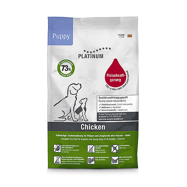 Platinum Yavru Tavuklu Köpek Maması 1,5kg