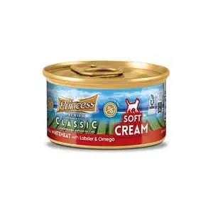 Princess Classic Soft Cream Beyaz Ton Balığı ve Istakozlu Yetişkin Kedi Sıvı Krema 50 gr