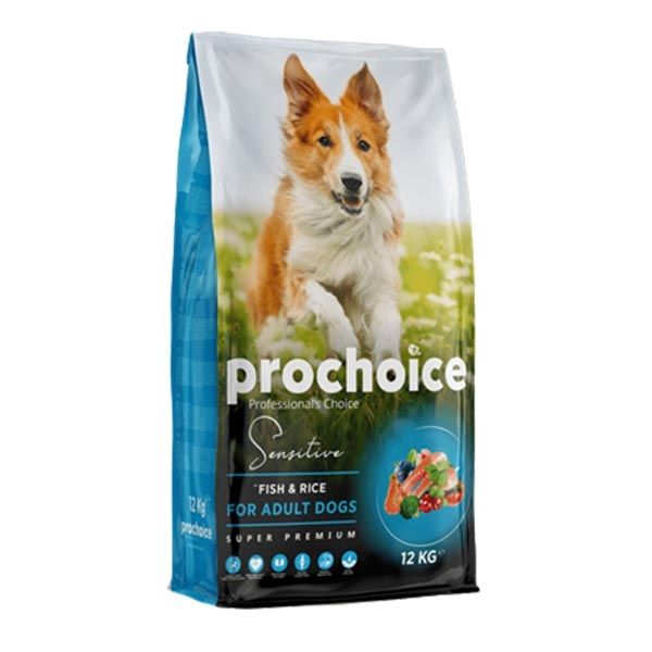 ProChoice Hipoalerjenik Balıklı ve Pirinçli Hassas Yetişkin Köpek Maması 12 kg - 1