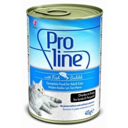 Pro Line Balıklı Kedi Yaş Maması 415 GR