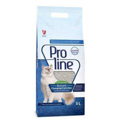Pro Line Bentotit Topaklaşan Kokusuz Kedi Kumu 5 LT