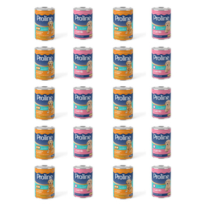 Pro Line Et Parçacıklı Köpek Maması Karışık 400 Gr x 24 Adet - 1