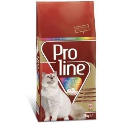 Pro Line Multi Color Renkli Taneli Kedi Maması 15 KG - 1