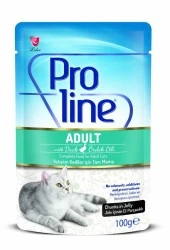 Pro Line Ördek Etli Yaş Kedi Maması 100 Gr