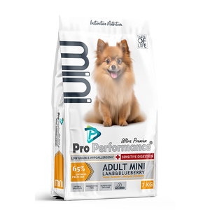 Pro Performance Kuzu Etli ve Yaban Mersinli Küçük Irk Köpek Maması 7 Kg - 1