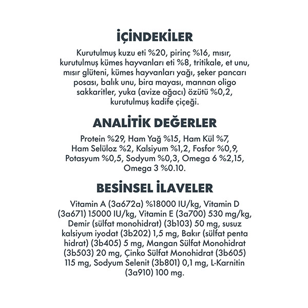 Pro Performance Kuzu Etli Yavru Köpek Maması 12 kg - 4