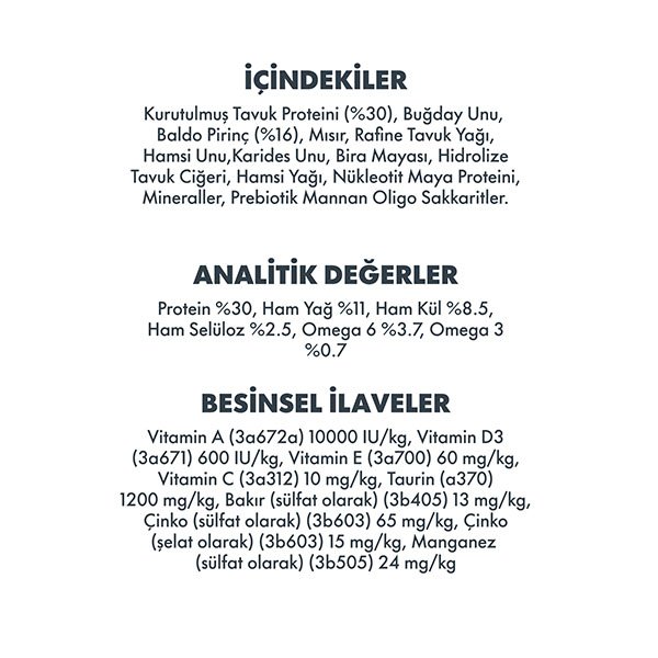 Pro Performance Tavuklu Kedi Maması 15 KG - 3