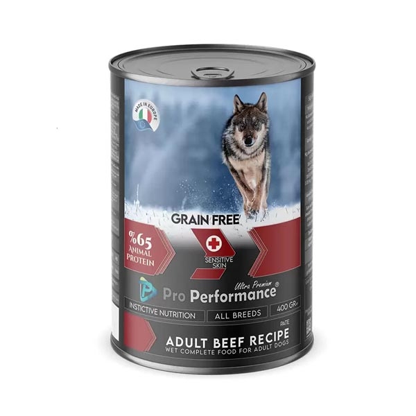 Pro Performance Ultra Premium Biftekli Köpek Yaş Maması 400 gr - 1