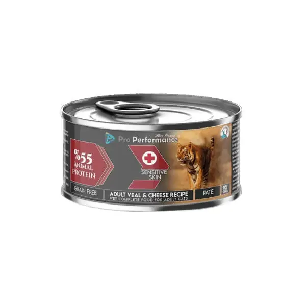 Pro Performance Ultra Premium Dana Etli & Peynirli Kedi Konservesi 85 gr - 1