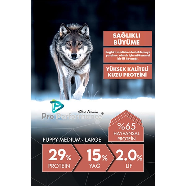 Pro Performance Ultra Premium Hipoalerjenik Somonlu ve Yaban Mersinli Yavru Köpek Maması 12 Kg - 5