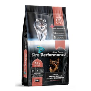 Pro Performance Ultra Premium Hipoalerjenik Somonlu ve Yaban Mersinli Yavru Köpek Maması 12 Kg