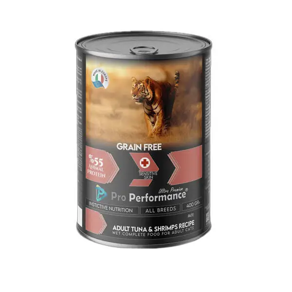 Pro Performance Ultra Premium Ton & Karides Kedi Konservesi 400 gr - 1