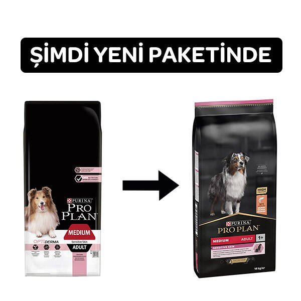 Pro Plan Sensitive Skin Somonlu Yetişkin Köpek Maması 14 kg - 2