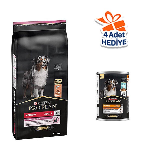 Pro Plan Sensitive Skin Somonlu Yetişkin Köpek Maması 14 kg