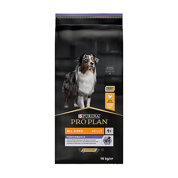 Pro Plan All Sizes Adult Performance Tavuklu Yetişkin Köpek Maması 14 Kg