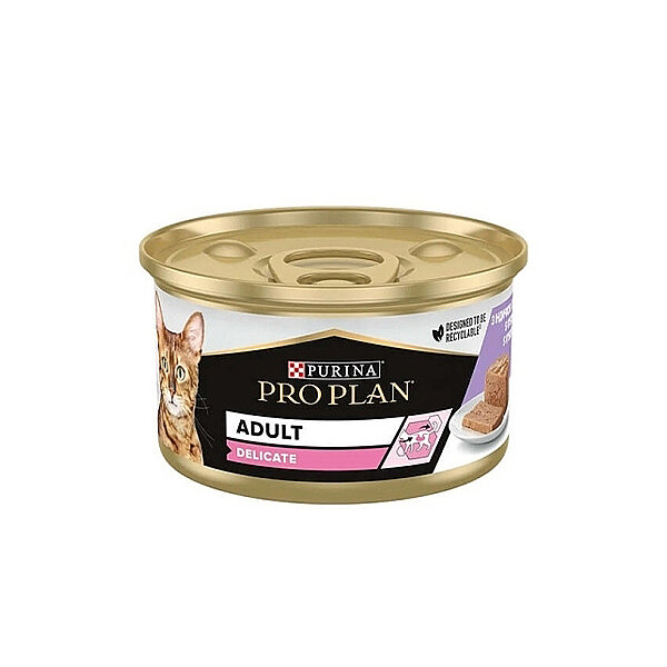 Pro Plan Delicate Hindili Ezme Yetişkin Kedi Konservesi 85gr - 1