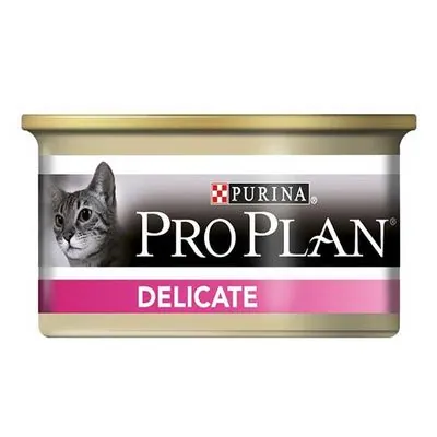 Pro Plan Delicate Hindili Seçici Yetişkin Kedi Yaş Maması 85 gr - 1
