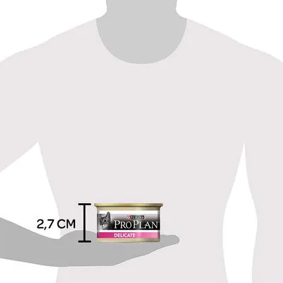 Pro Plan Delicate Hindili Seçici Yetişkin Kedi Yaş Maması 85 gr - 5