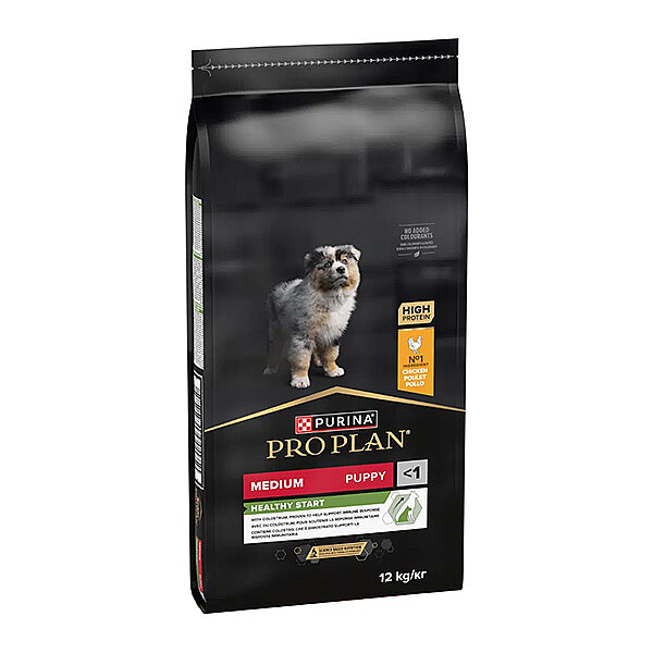 Pro Plan Healthy Start Tavuklu Orta Irk Yavru Köpek Maması 12 kg