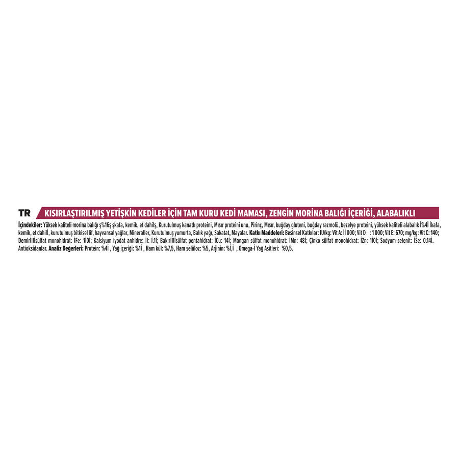 Pro Plan Sterilised Okyanus ve Morina Balıklı Kısırlaştırılmış Yetişkin Kedi Maması 10 kg - 5