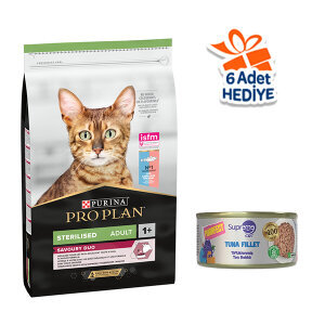 Pro Plan Sterilised Okyanus ve Morina Balıklı Kısırlaştırılmış Yetişkin Kedi Maması 10 kg