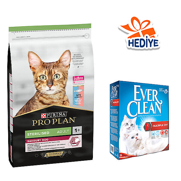 Pro Plan Sterilised Okyanus ve Morina Balıklı Kısırlaştırılmış Yetişkin Kedi Maması 10 kg